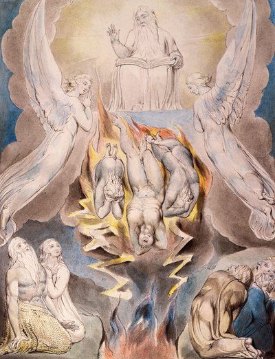 La chute de Satan - William Blake